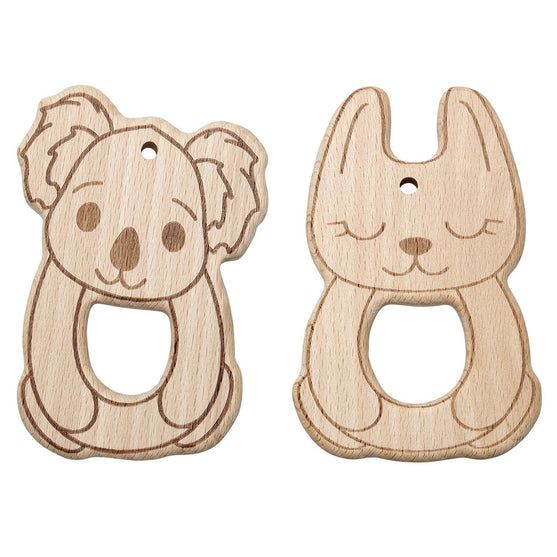 Beißtiere aus Holz - Go Handmade
3