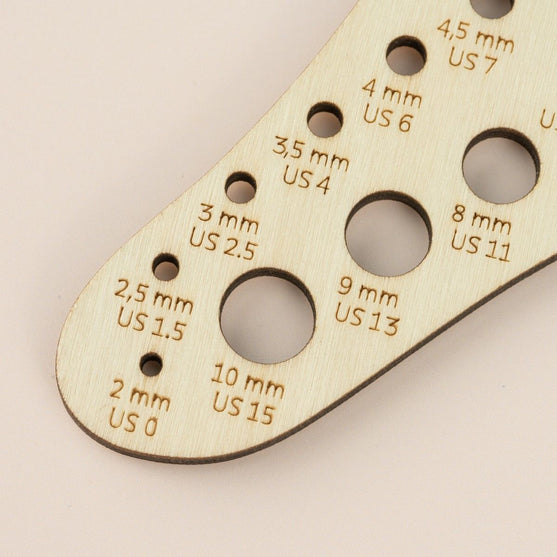 Stricknadelmaß Schlüsselanhänger – Socke - Hobbii
4