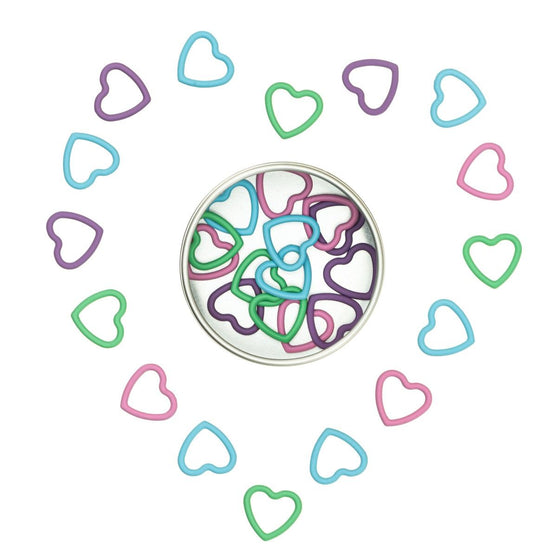 Maschenmarkierer aus Metall - Herzen - Hobbii
4