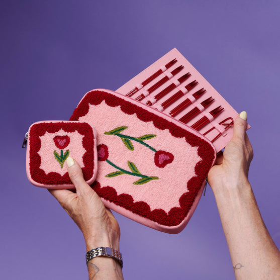 Stellar austauschbares Rundstricknadel-Set – Carnelian (Limited edition) - Hobbii
3