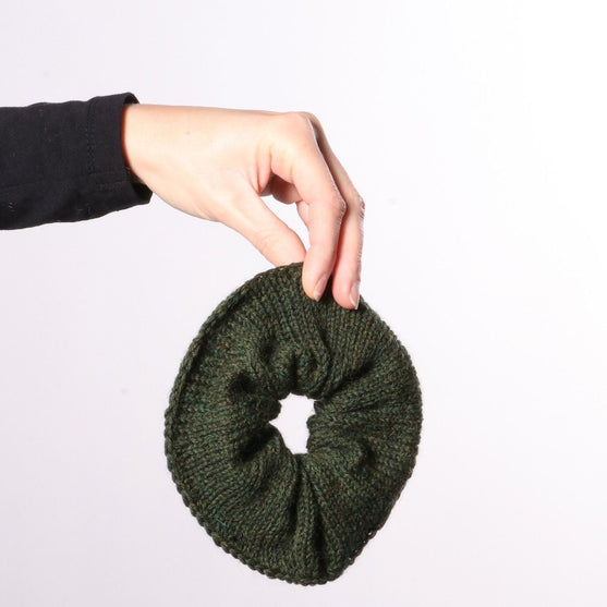 Gestricktes Scrunchie
5