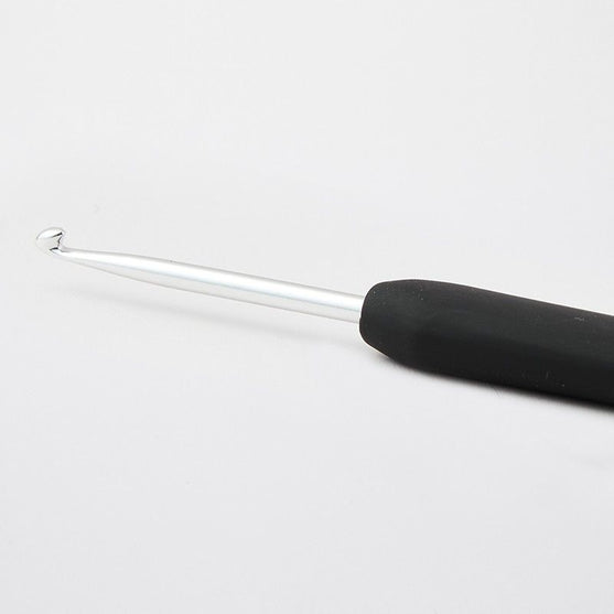 Stahl Häkelnadel mit ergonomischem Griff - KnitPro
4