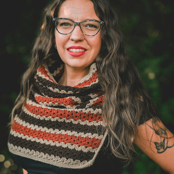 Rowan – Kapuzenschal
10