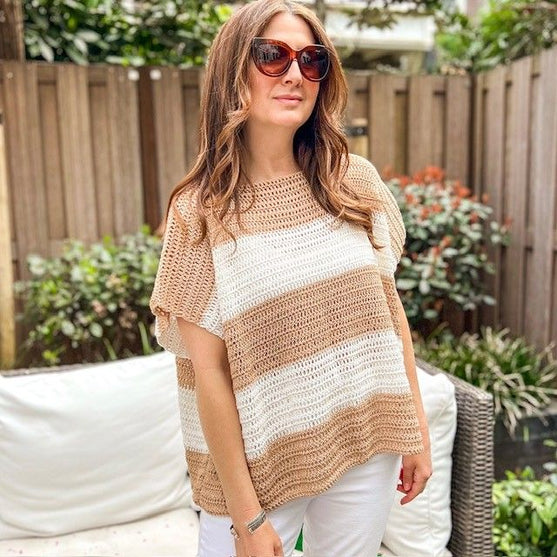 Soleil - Gestreiftes T-Shirt
2