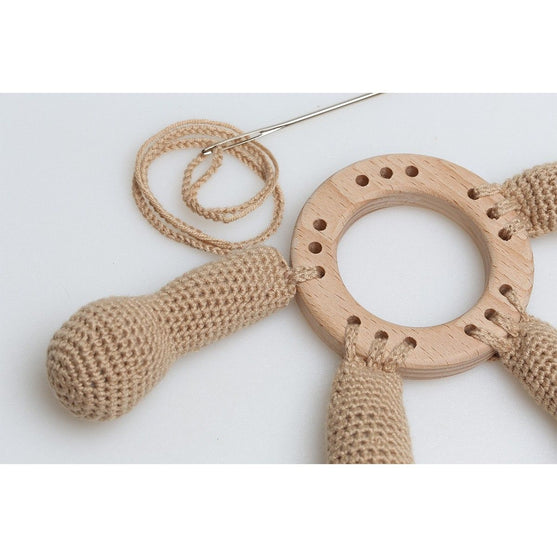 Holzring mit Löchern - Go Handmade
2