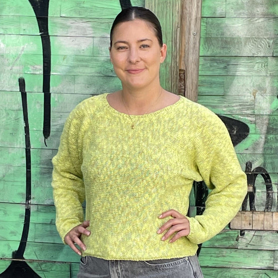 Batyah - Pullover mit Fledermausärmeln
3