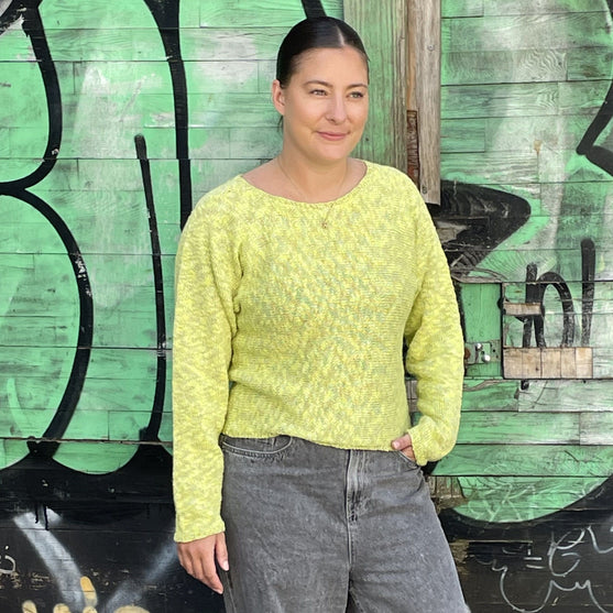 Batyah - Pullover mit Fledermausärmeln
2