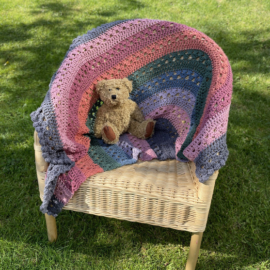 Granny Over the Rainbow - Decke
5