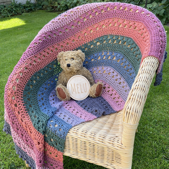 Granny Over the Rainbow - Decke
7