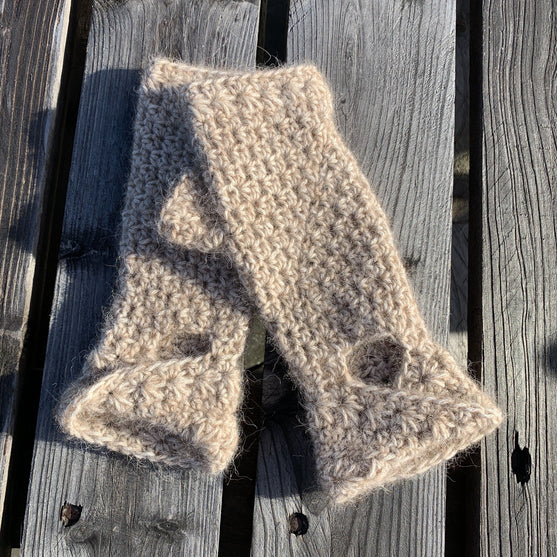 Soft Twist - Handschuhe und Stirnband
8