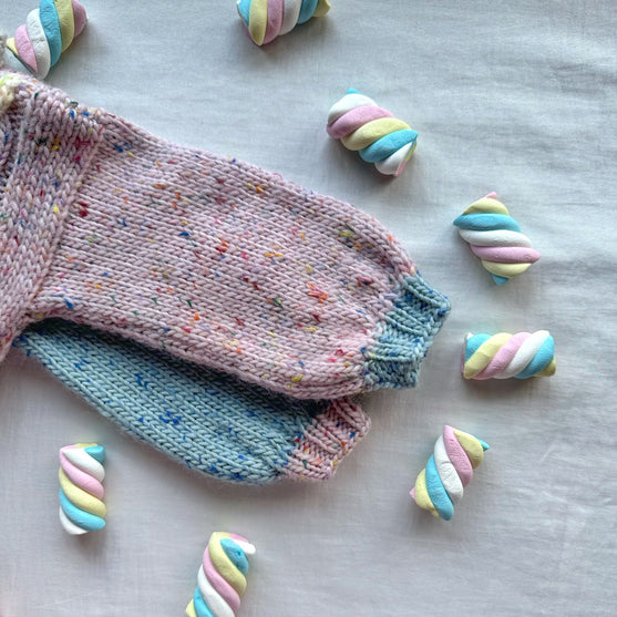 Marshmallow Swirls - Kinderpullover
2
