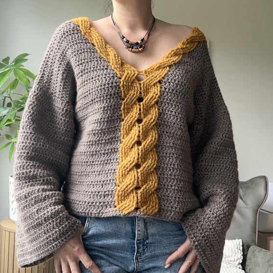 Serena Cable - Pullover
5