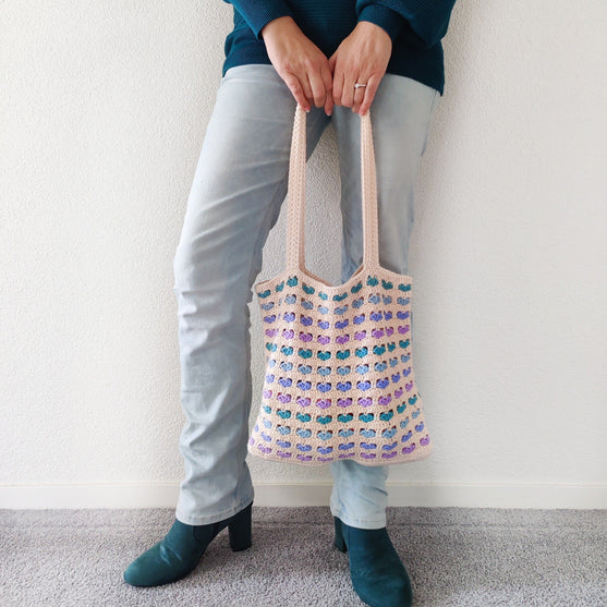 Hearts All Over - Tasche
5