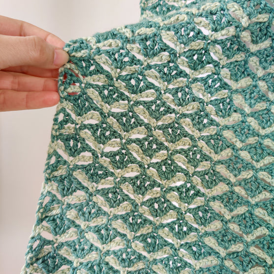 Verdant Wave - Schal
3