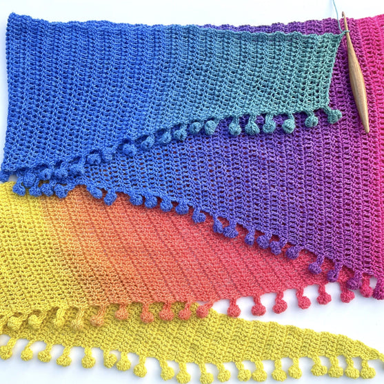 Dolce Rainbow - Schal
4