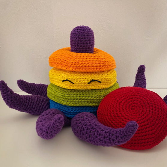 Octopus - Stapelspielzeug
2
