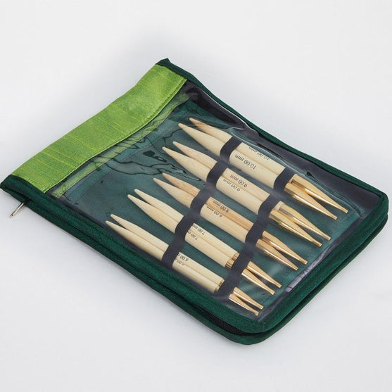 Bamboo Austauschbare Rundstricknadel Set Chunky - KnitPro
5