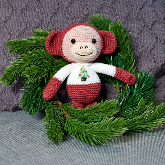 Weihnachtsaffe Ruby
3