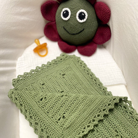 Kløver Bamboo - Babydecke
5