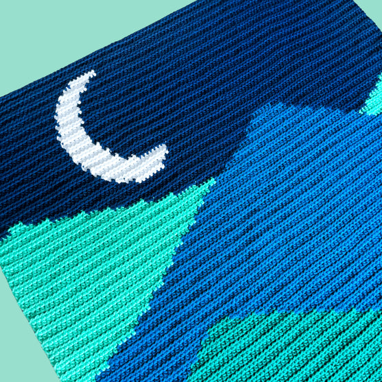 Berge bei Nacht - Decke
2