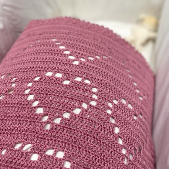 Lovely Hearts – Bamboo – Babydecke
4