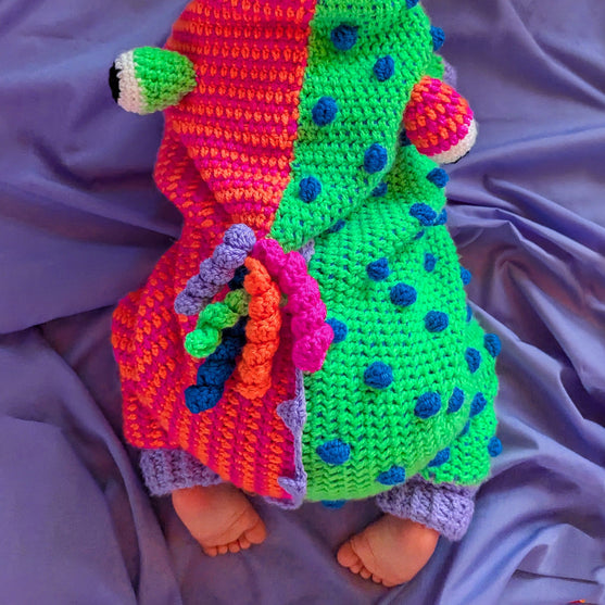 Monster Romper - Halloween-Strampler
6
