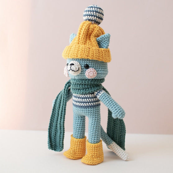 Lenny Cat - Häkelset
2