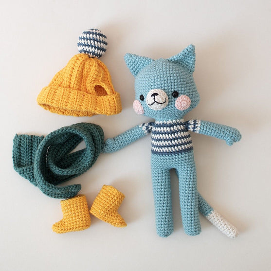 Lenny Cat - Häkelset
3
