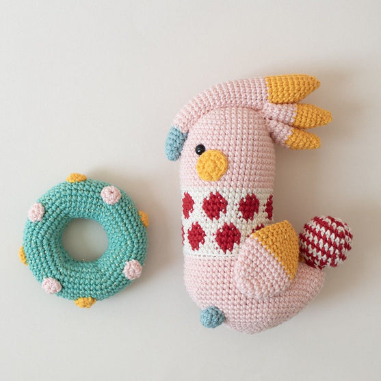 Luna Cockatoo - Häkelset
4
