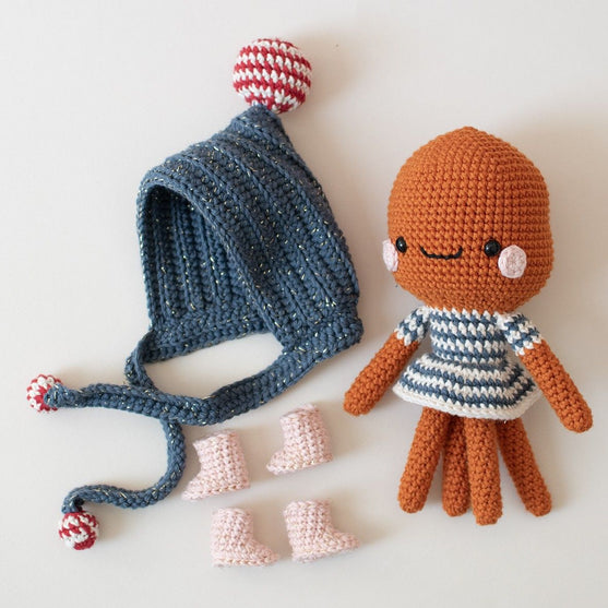 Anita Octopus - Häkelset
4
