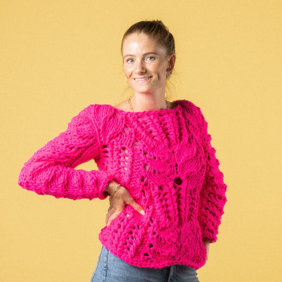 Athena - Pullover - Pink Collection
7