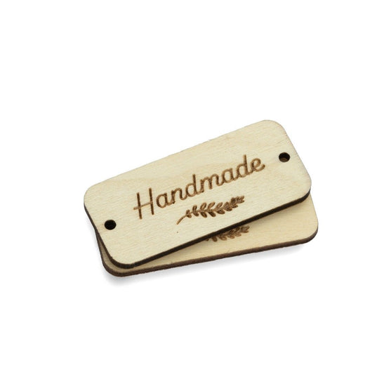 Labels aus Holz - Handmade - Hobbii
6