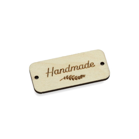 Labels aus Holz - Handmade - Hobbii
9