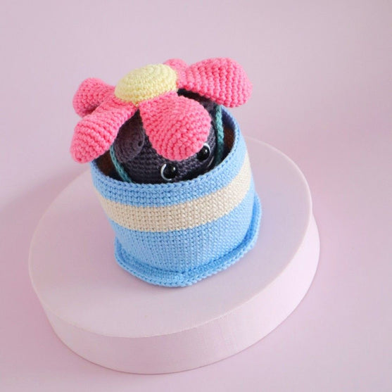 Topf Pet Kitty - Amigurumi
2