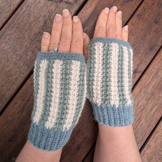 Snowy Mitts - Fingerlose Handschuhe
3