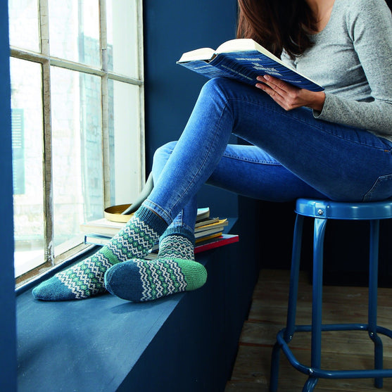 Socken im Jacquardmuster - R0366
2