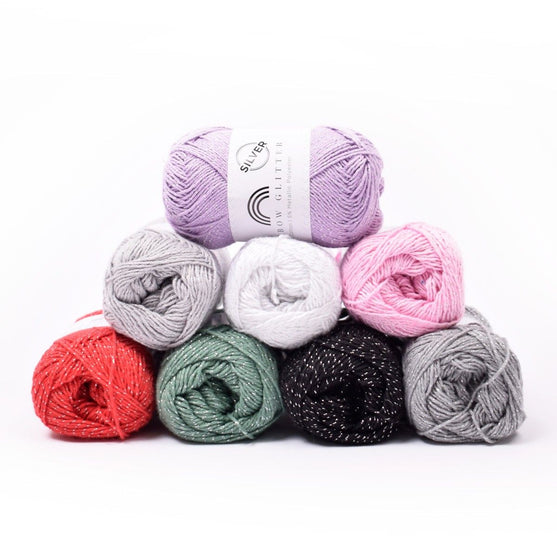 Rainbow 8/4 Glitter Silver - Hobbii
5