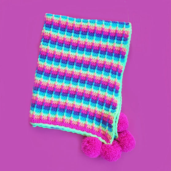 Rainbow Waffel - Decke
2