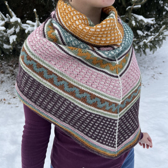 Raindrop - Dreieckstuch
3