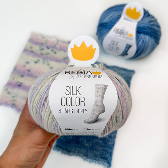 Regia Premium Silk Color 4-fädig - Regia
19