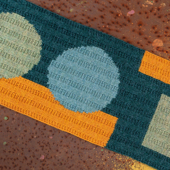 Rust & Rhythm - Schal - Strickset
3