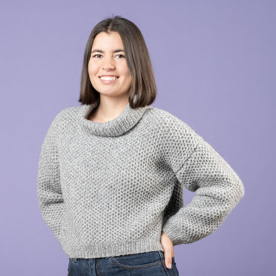 Sif - Sweater mit Rollkragen
3