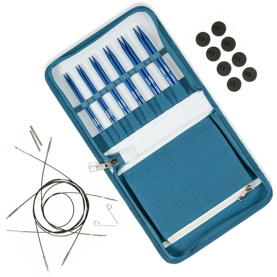 Stellar austauschbares Rundstricknadel-Set Essential – Sapphire - Hobbii
13