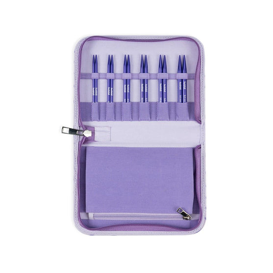 Stellar Set Essential mit kurzen austauschbaren Rundstricknadeln – Amethyst - Hobbii
10