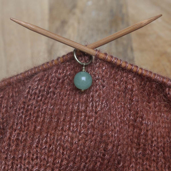 Maschenmarkierer mit Perlen - Go Handmade
5