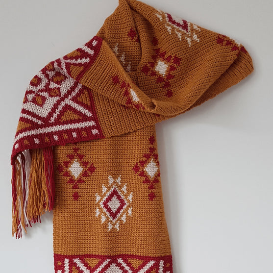 Desert Ruby - Schal
5