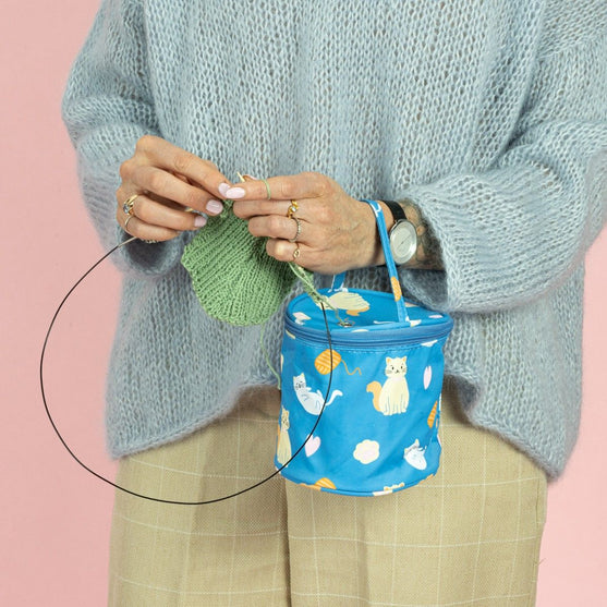 Garnhaltertasche mit Aufdruck - Hobbii
4