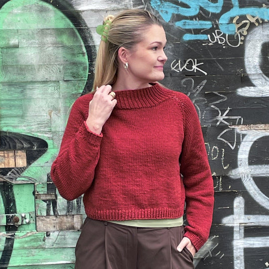 Sophie - Top-down-Pullover