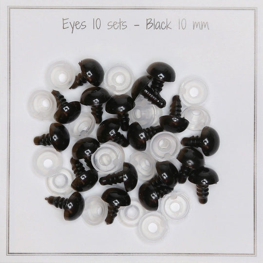Sicherheitsaugen - 10 mm - Go Handmade