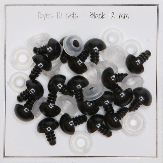 

Sicherheitsaugen - 12 mm - Go Handmade
1